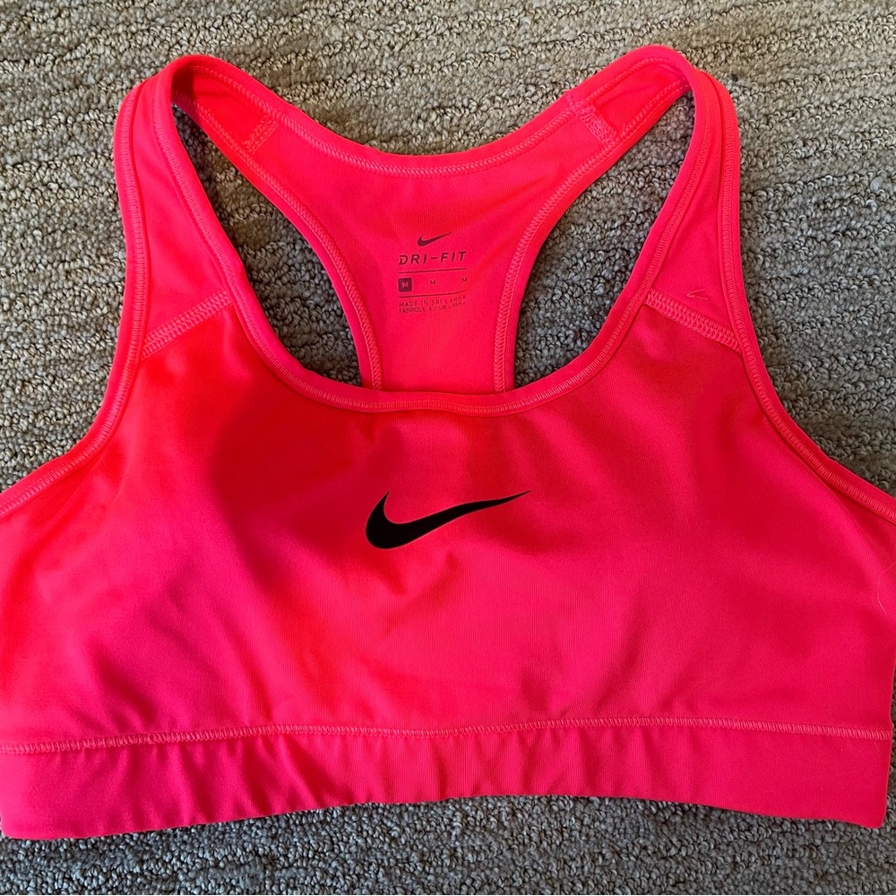 Nike Dri-Fit Bright Pink Sports Bra